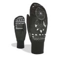 LEVEL BLISS CORAL MITT black-white | Ски / Сноуборд ръкавици