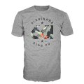 TROPICS TEE HEATHER GRAY