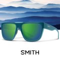SMITH THE COMEBACK MATTE GREEN ChromaPop Green Mirror Sunglasses
