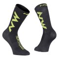 NORTHWAVE EXTREME AIR SOCK black/lime fluo