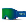 SMITH SQUAD XL electric blue | S3 CHROMAPOP Sun Green Mirror | ски & сноуборд маска