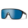 SMITH BOOMTOWN MATTE BLACK ChromaPop Polarized Blue Mirror | Sunglasses