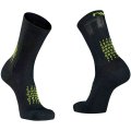NORTHWAVE FAST WINTER HIGH SOCK black/yellow fluo