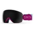 SMITH SKYLINE fuschia oversized shapes | S3 CHROMAPOP Sun Black Mirror | ски & сноуборд маска