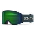 SMITH SQUAD MAG pacific flow | S2 CHROMAPOP Everyday Green Mirror | ски & сноуборд маска