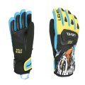 LEVEL RACE JR GLOVE YELLOW-BLUE